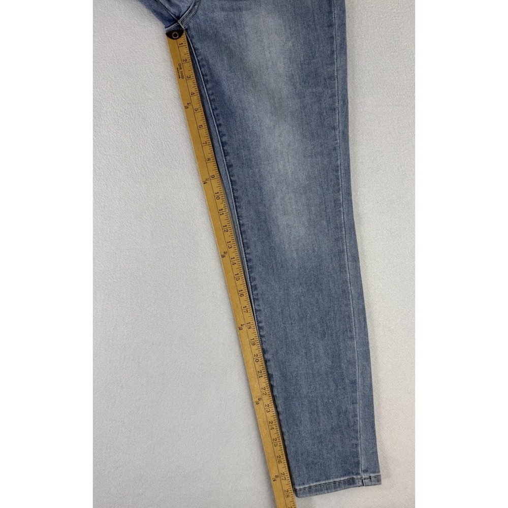 Judy Blue Relaxed Fit High-Rise Jeans Women's 5/27 Blue Stretch Denim JB82336LT - Picture 3 of 13